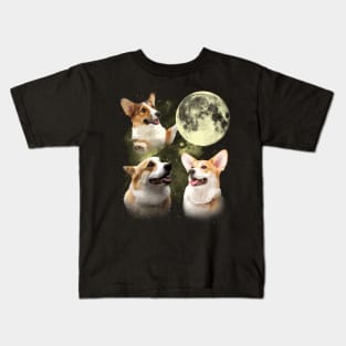 Royal Companions Chic Tee for Admirers of the Corgi Royalty Kids T-Shirt